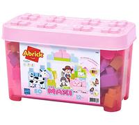 Jouets Ecoiffier - 7880 - Baril des Animaux de la Ferme 50 pièces - Les Maxi -Jeu de Construction pour Enfant-Dès 12 Mois-Jouets Fabriqué en France