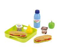 Jouets Ecoiffier - 955 - Plateau de Sandwich avec accessoires pour enfants - Imitations d'aliments - Dès 36 mois - Fabriqué en France