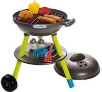 Jouets Ecoiffier - Barbecue Charbon + 16 Accessoires - Outillage de Jardin pour Enfants - Fabriqué en France