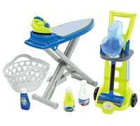 Jouets Ecoiffier- Clean Home Jouets Pack 3 en1-Ménage Jeu d'Imitation-De 12 à 36 Mois, 1762, 7 Unités (Lot de 1)