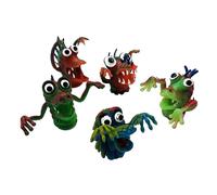 Jouets Éducatifs Animaux Pour Enfants, 5 Pièces, Histoire De Marionnettes Et Monstres