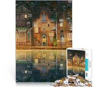 Jouets éducatifs Balade à vélo Puzzle pour Adolescents 2000 pièces 70x100cm avec des pièces de Formes aléatoires entièrement imbriquées
