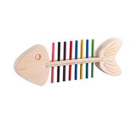 Jouets éducatifs de tri de couleurs - Puzzle à pile d'os de poisson, jeu de correspondance de chiffres | Outil d'apprentissage interactif, constructeur préscolaire, ensemble pratique vif, idéal pour