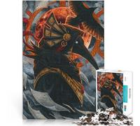 Jouets éducatifs Dieu de la Sagesse Puzzle 1000 pièces pour Adultes 50x75cm avec Affiche et Feuille de Questions correspondantes à partir de 14 Ans