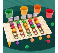 Jouets Éducatifs En Bois, Fruits Et Légumes, Couleur, Cuisine, Maison Pour Enfants D'âge Préscolaire, Classification Des Jouets Montessori Pr Z9a8