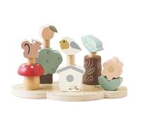 Jouets éducatifs en bois - Jouets éducatifs en bois pour enfants, jouets de codage de couleur en bois, jouets de codage de couleur pour enfants