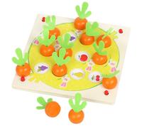 Jouets Éducatifs En Bois Montessori Pour Bébés, Puzzle, Carottes, Jeu De Tri, Blocs Pour Le Développement De La Motricité Fine