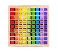 Jouets Éducatifs En Bois Montessori Pour Enfants, 99 Jouets Pour Bébés, Table De Multiplication, Outils D'Enseignement Des Maths Et De L'Arithmétique