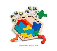 Jouets Éducatifs En Bois Montessori Pour Enfants, Jeu De Puzzle, Blocs De Construction, Cube De Maître, Jouets En Bois Pour Bébés De 1 2 3 Ans