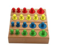 Jouets Éducatifs En Bois Montessori Pour Enfants, Jeu De Puzzle, Pratique Et Sens, Développement Préscolaire