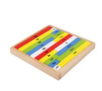 Jouets Éducatifs En Bois Montessori Pour Enfants, Puzzle En Bois Pour L'apprentissage Précoce Des Maths, Bâtons De Comptage Des Nombres, Bloc De Matériel Pédagogique