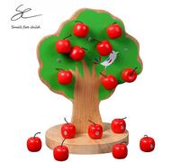 Jouets Éducatifs En Bois Montessori Pour Garçons, Arbre De Pommier Magnétique, Jouets De Maths, Apprentissage Précoce, Nouvelle Collection 2021