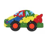 Jouets Éducatifs En Bois Pour Enfants, Puzzle Numérique, Amusant, Construction De L'Alphabet Et Des Nombres En Forme De Serpent, Jeu D'Apprentissage,