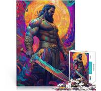 Jouets éducatifs Hercule Le Guerrier Puzzle 2000 pièces pour Adolescents 70x100cm Cadeau d'anniversaire, Cadeaux Convient aux Personnes de Plus de 14 Ans