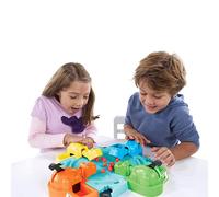 Jouets Éducatifs Interactifs En Marbre Pour Enfants, Jeu À Double Compétition, Hippopotame Affamé
