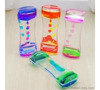 Jouets Éducatifs Montessori 1 Pièce, Sablier, Sensoriel, Stimulation Visuelle, Jouets De Décompression, Goutte D'eau, Cadeau, Capteur De Décalage Horaire