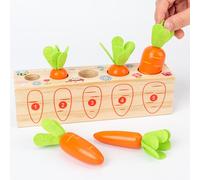Jouets Éducatifs Montessori En Bois Pour Enfants, Jeu De Radis Et Carotte Pour La Cognition Des Nombres, Jouet Interactif Amusant, Cadeau