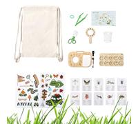 Jouets Éducatifs Nature,Activités Ludiques D'Observation Végétale,Kit d'Aventure Extérieur - Cadeau Éducatif pour Anniversaire Campage Jardin Cours de Sciences Adolescents Garçons Filles