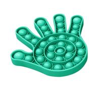 Jouets Éducatifs Pour Enfants, Augmentation De La Forme Du Cercle, Bulle De Poussée, Jouet Sensoriel, Fournitures D'apprentissage Précoce - Un Vert