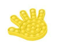 Jouets Éducatifs Pour Enfants, Augmentation De La Forme Du Cercle, Bulle De Poussée, Jouet Sensoriel, Fournitures D'apprentissage Précoce - Un Jaune
