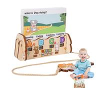 Jouets Éducatifs pour Tout-Petits,Jeu d'apprentissage De L'Anglais | Jeu De Déchiffrage De Mots,pour Élèves du Primaire en Classe Et en École À La Maison avec Programme Scolaire