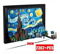 Jouets éducatifs - Vincent Van Gogh - The Starry Night 21333 - 2316+ pièces - Plastique - Mixte
