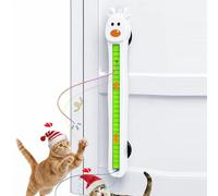 Jouets électroniques pour chats - Corde volante interactive à montage mural pour exercice | Jouets actifs rechargeables pour animaux domestiques, salon, cuisine, coin de jeu et temps en solo