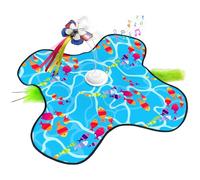 Jouets Électroniques Pour Chats - Jeu d'Exercice Rechargeable avec des Leurres Cachés Mobiles,Jouets Stimulants Pour Chats À 3 Vitesses Avec Papillon - Pour Coin de Jeu, Temps Seul, Salon, Cuisine ou