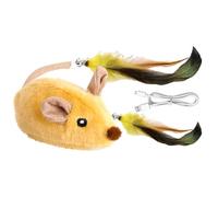 Jouets électroniques pour chats - jouet intelligent interactif avec son grinçant, mouvement automatique, design réaliste, activités de jeu et exercice | intérieur pour le plaisir