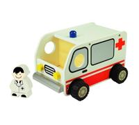 Jouets en bois Ambulance I'm Toy® - Ambulance en bois