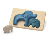 Jouets en bois Mon 1er puzzle Éléphant Plantoys® - Jouet enfants