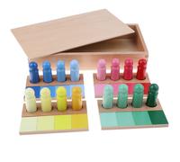 Jouets En Bois Montessori Pour Bébés, Tâche De Tri Sensoriel De La Ressemblance Des Couleurs, Jouet Éducatif D'Apprentissage De La Maternelle Pour Garçons Et Filles