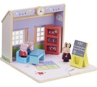 Jouets en bois Peppa Wutz - École (avec figurines et accessoires) Jouets en bois Pig
