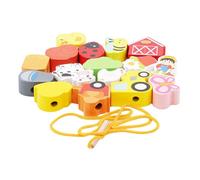 Jouets En Bois Pour Bébés De 2 À 4 Ans, Perles De Fleurs, Puzzle De Laçage, Jouets Éducatifs D'apprentissage Précoce Pour Tout-Petits