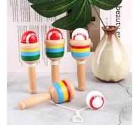 Jouets En Bois Pour Bébés, Surface Lisse Et Sûre, Tasse De Compétence En Bois De Qualité Alimentaire, Coordonnées, Jouets Éducatifs Traditionnels, 1 Pièce