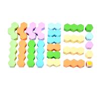 Jouets en bois pour empilage équilibré, jeu d'empilage en bois - Blocs de construction pour petits enfants, pour une motricité fine, un développement sensoriel, un apprentissage précoce préscolaire