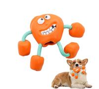Jouets en caoutchouc pour chien | Jouets couineurs à mâcher pour chien - Nettoyage des dents et massage des gencives - Jouets interactifs amusants pour animaux de compagnie pour chiens de grande et