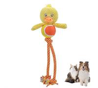 Jouets en corde pour chien - Jouet à mâcher en forme de grenouille, cochon de canard, jouets pour chiens de petite, moyenne et grande taille, jouets pour chiens à mâcher agressifs, jouet à tirer pour
