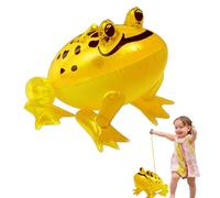 Jouets en Forme de Grenouille pour - Grande Grenouille Lumineuse Qui rebondit - Animaux de Dessins animés, Amusant pour Les fêtes d' avec Ces gonfleur et résistants