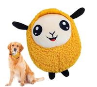 Jouets en mouvement pour chiens | Jouet automatique en peluche avec son qui saute - Jeu de chiot roulant et criant | Contre l'ennui, l'enrichissement, entraînement intérieur et extérieur