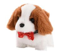 Jouets en mouvement pour enfants marchant avec jouet d'animaux | Poupée interactive de chiot de dessin animé | Figurines en peluche interactives, activités d'apprentissage pour les tout-petits