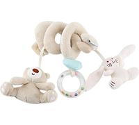 Jouets en papier en spirale autour de coton PP de haute qualité attractif doux pour les enfants Sièges de voiture durables Exercice d'écoute de bébé