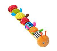 Jouets en peluche Caterpillar - apaisante en forme de chenille de 21 pouces | Jouets sensoriels apaisants pour, parents, maison, voyage, crèche, chambre à coucher, poussette
