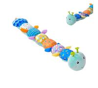 Jouets en peluche Caterpillar - apaisante en forme de chenille de 21 pouces | Jouets sensoriels apaisants pour, parents, maison, voyage, crèche, chambre à coucher, poussette