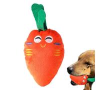 Jouets en peluche fruits et légumes - Animal couineur pour chiens, jouet de dentition doux, forme d'animal en peluche interactif, accessoires de jeu pour chiots | Son intérieur pour chats et chiens