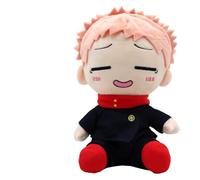 Jouets en Peluche, Jujutsu Kaisen Peluches, Itadori Yuji Poupées en Peluche, Itadori Yuji Plush Doll, Itadori Yuji Peluche Figurine pour Garçons et Filles