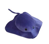 Jouets En Peluche Mignons De Raie Manta Mignons Oreiller Câlin Animaux En Peluche Jouet Poupée En Peluche Animal Marin Oreillers De Canapé Cadeaux D'anniversaire Pour Enfants, Filles Et Garçons,52cm