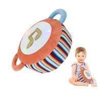 Jouets En Peluche Musicaux,Interactive Sensorielle avec 16 Chansons | Jouets En Peluche En Forme D'Instrument De Musique Avec Musique Et Lumière | Pour Garçons Filles Maison Voyage Sommeil Jeu