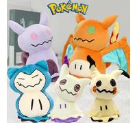 Jouets en Peluche Pokemon brillant Mimikyu, Mimikyu Cos ronflement Charizard Mewtwo Umbreon Vaporeon Sylveon Kawaii, poupées en Peluche pour enfants Eevee