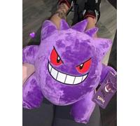 Jouets en Peluche Pokémon Gengar, Collection de Loisirs Kawaii, Pikachu, Dessin Animé Amusant, Cadeaux de Noël Gengar 24cm